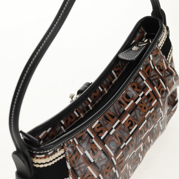 Salvatore Ferragamo Hand Bag Leather Multicolor Silver Auth am10127V