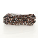 Salvatore Ferragamo Hand Bag Leather Multicolor Silver Auth am10127V-5