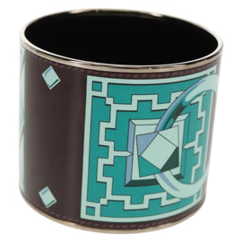 HERMES Bangle Emile TGM metal Green Auth am10128V