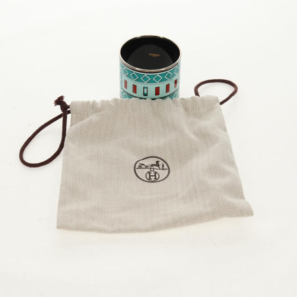 HERMES Bangle Emile TGM metal Green Auth am10128V