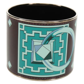 HERMES Bangle Emile TGM metal Green Auth am10128V - 0