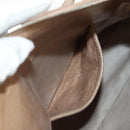 Miu Miu Hand Bag Leather 2way Beige Silver Auth am10130V-23