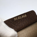 GUCCI GG Supreme Web Sherry Line Tote Bag PVC Beige Red 89 02 905 Auth am10140-12