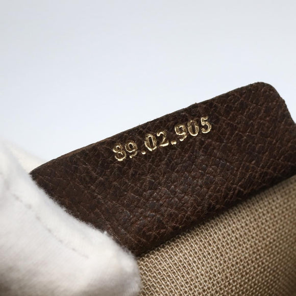 GUCCI GG Supreme Web Sherry Line Tote Bag PVC Beige Red 89 02 905 Auth am10140