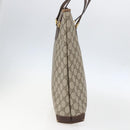 GUCCI GG Supreme Web Sherry Line Tote Bag PVC Beige Red 89 02 905 Auth am10140-3