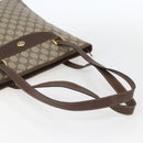 GUCCI GG Supreme Web Sherry Line Tote Bag PVC Beige Red 89 02 905 Auth am10140-7