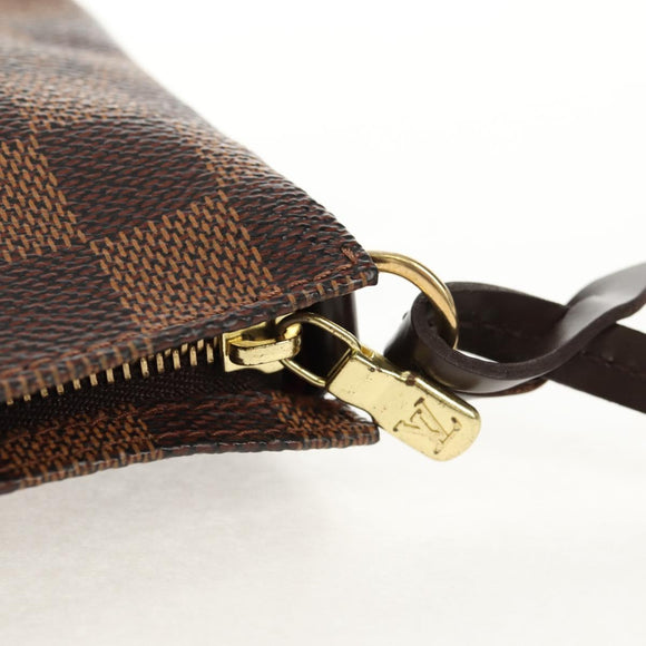 LOUIS VUITTON Damier Ebene Navona Accessory Pouch N51983 LV Auth am10141V