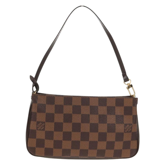 LOUIS VUITTON Damier Ebene Navona Accessory Pouch N51983 LV Auth am10141V