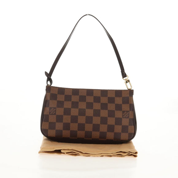 LOUIS VUITTON Damier Ebene Navona Accessory Pouch N51983 LV Auth am10141V