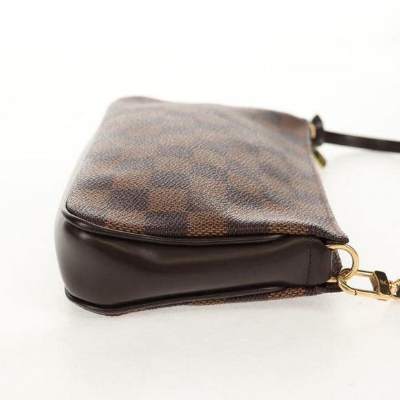 LOUIS VUITTON Damier Ebene Navona Accessory Pouch N51983 LV Auth am10141V