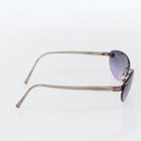 CHANEL Sunglasses metal Purple CC Auth am10147-4