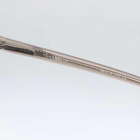 CHANEL Sunglasses metal Purple CC Auth am10147