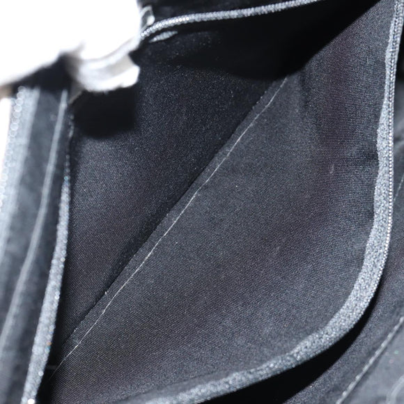 BURBERRY Nova Check Tote Bag Canvas Beige Silver Auth am10150V