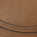 Chloe Mercy Shoulder Bag Leather Beige Gold Auth am10151-20
