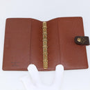 LOUIS VUITTON Monogram Agenda PM Tagesplaner Hülle R20005 LV Auth am10153-8