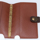 LOUIS VUITTON Monogram Agenda PM Tagesplaner Hülle R20005 LV Auth am10153-19