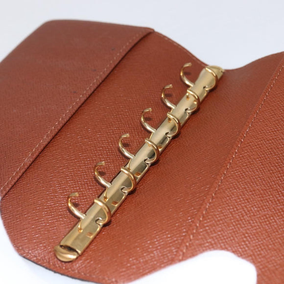 LOUIS VUITTON Monogram Agenda PM Day Planner Cover R20005 LV Auth am10153