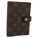 LOUIS VUITTON Monogram Agenda PM Tagesplaner Hülle R20005 LV Auth am10153-1