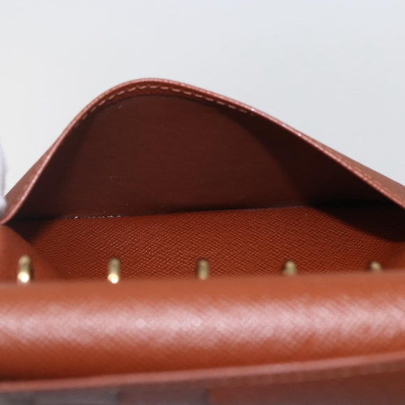 LOUIS VUITTON Monogram Agenda PM Tagesplaner Hülle R20005 LV Auth am10153