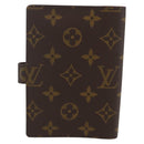 LOUIS VUITTON Monogram Agenda PM Day Planner Cover R20005 LV Auth am10153-2