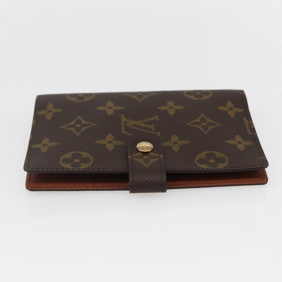 LOUIS VUITTON Monogram Agenda PM Tagesplaner Hülle R20005 LV Auth am10153