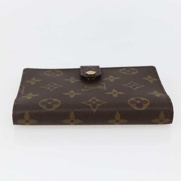 LOUIS VUITTON Monogram Agenda PM Tagesplaner Hülle R20005 LV Auth am10153
