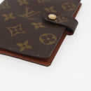 LOUIS VUITTON Monogram Agenda PM Day Planner Cover R20005 LV Auth am10153-7