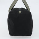 PRADA Sports Hand Bag Nylon Black Silver Auth am10157-3