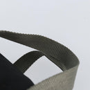 PRADA Sports Hand Bag Nylon Black Silver Auth am10157-8