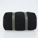 PRADA Sports Hand Bag Nylon Black Silver Auth am10157-5