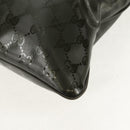 GUCCI GG Implementation Shoulder Bag Khaki Silver 201446 Auth am10159-15