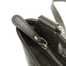 GUCCI GG Implementation Shoulder Bag Khaki Silver 201446 Auth am10159-19