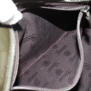 GUCCI GG Implementation Shoulder Bag Khaki Silver 201446 Auth am10159-24