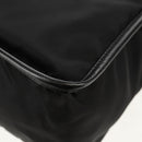 PRADA Shoulder Bag Nylon Silver Black Auth am10160V-18