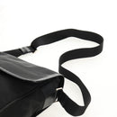 PRADA Shoulder Bag Nylon Silver Black Auth am10160V-14