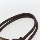 Salvatore Ferragamo Tote Bag Canvas Brown Gold Auth am10161-8