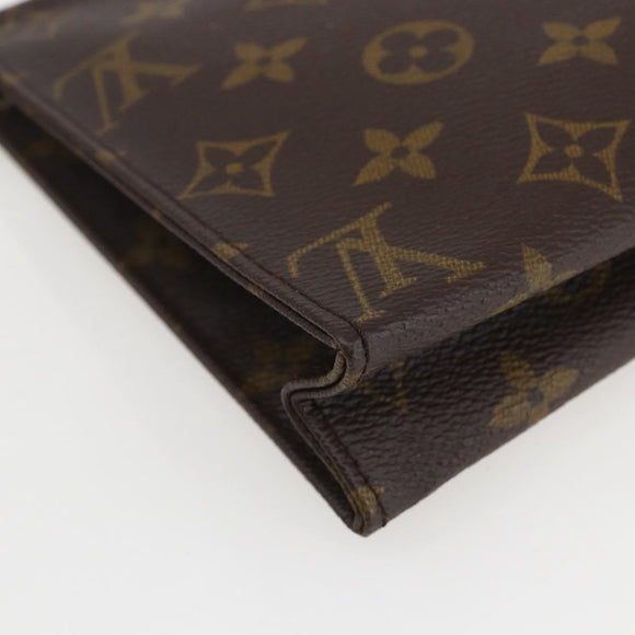 LOUIS VUITTON Monogram Poche Toilette 19 Pouch M47544 LV Auth am10163