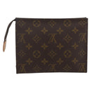 LOUIS VUITTON Monogram Poche Toilette 19 Pouch M47544 LV Auth am10163-3