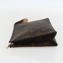 LOUIS VUITTON Monogram Poche Toilette 19 Pouch M47544 LV Auth am10163-4