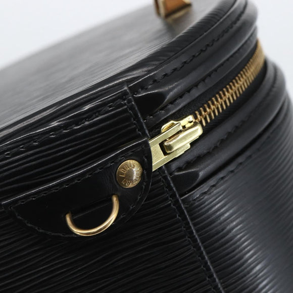 LOUIS VUITTON Epi Cannes Handtasche Schwarz M48032 LV Auth am10164