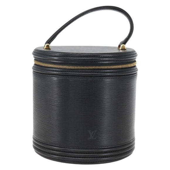 LOUIS VUITTON Epi Cannes Handtasche Schwarz M48032 LV Auth am10164