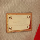LOUIS VUITTON Antigua Hippo GM Tote Bag Canvas Beige Red M40032 LV Auth am10165V-15