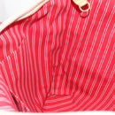 LOUIS VUITTON Antigua Hippo GM Tote Bag Canvas Beige Red M40032 LV Auth am10165V-18