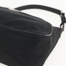 PRADA Shoulder Bag Nylon Black Silver Auth am10168V-9