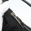 PRADA Shoulder Bag Nylon Black Silver Auth am10168V-10