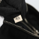 PRADA Shoulder Bag Nylon Black Silver Auth am10168V-12
