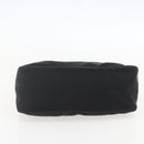 PRADA Shoulder Bag Nylon Black Silver Auth am10168V-5