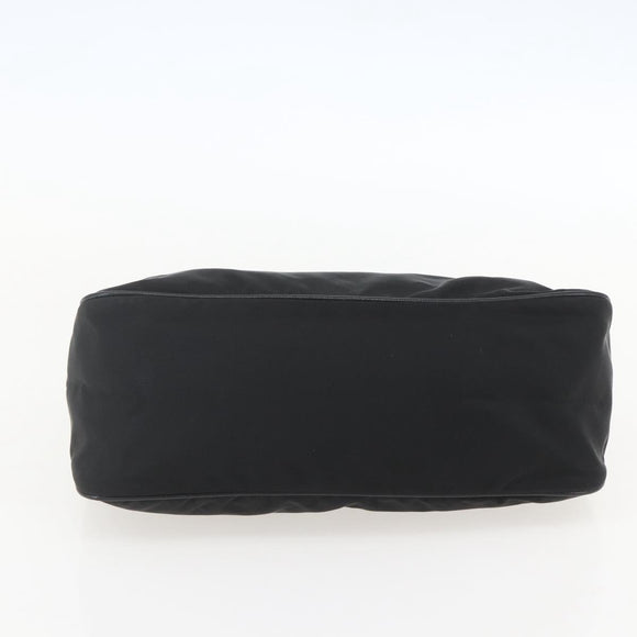 PRADA Shoulder Bag Nylon Black Silver Auth am10168V