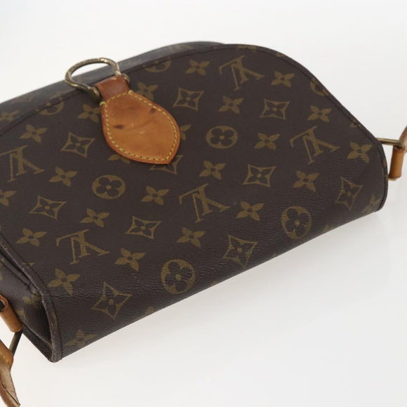 LOUIS VUITTON Monogram Saint Cloud GM Shoulder Bag M51242 LV Auth am10169
