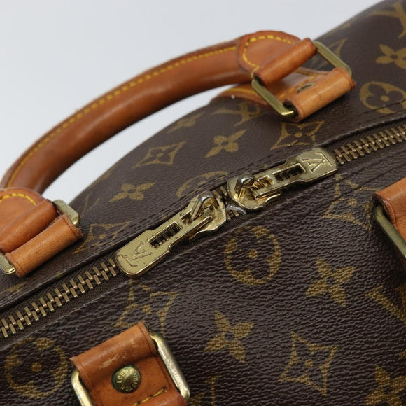 LOUIS VUITTON Monogram Keepall 45 Boston Bag M41428 LV Auth am10178